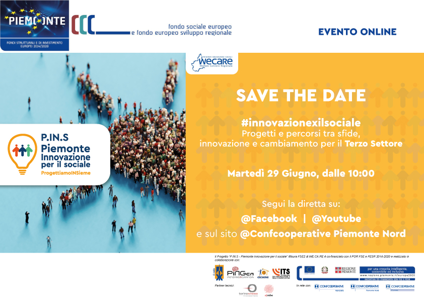 SAVE THE DATE 29/06 h 10.00 #innovazionexilsociale