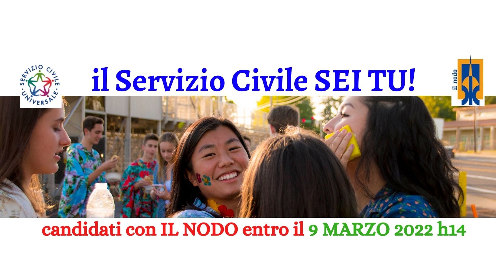 SECONDA PROROGA BANDO SERVIZIO CIVILE 2022!