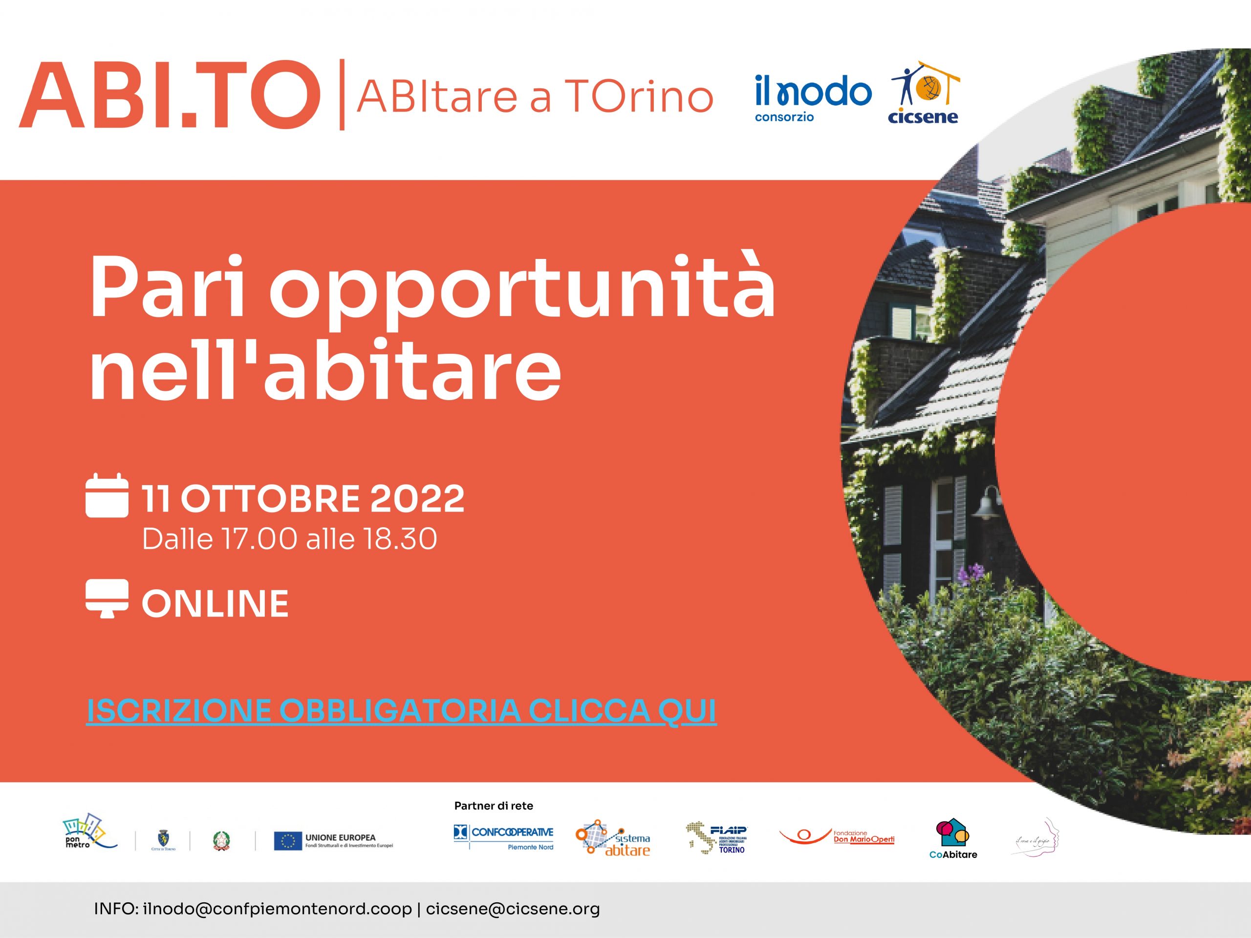 I workshop di ABI.TO – PARI OPPORTUNITA’ NELL’ABITARE